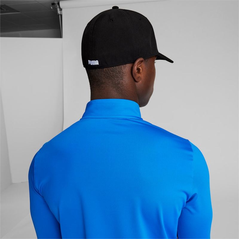 Puma | Men's Hemlock Stretch Fit Cap - BLACK