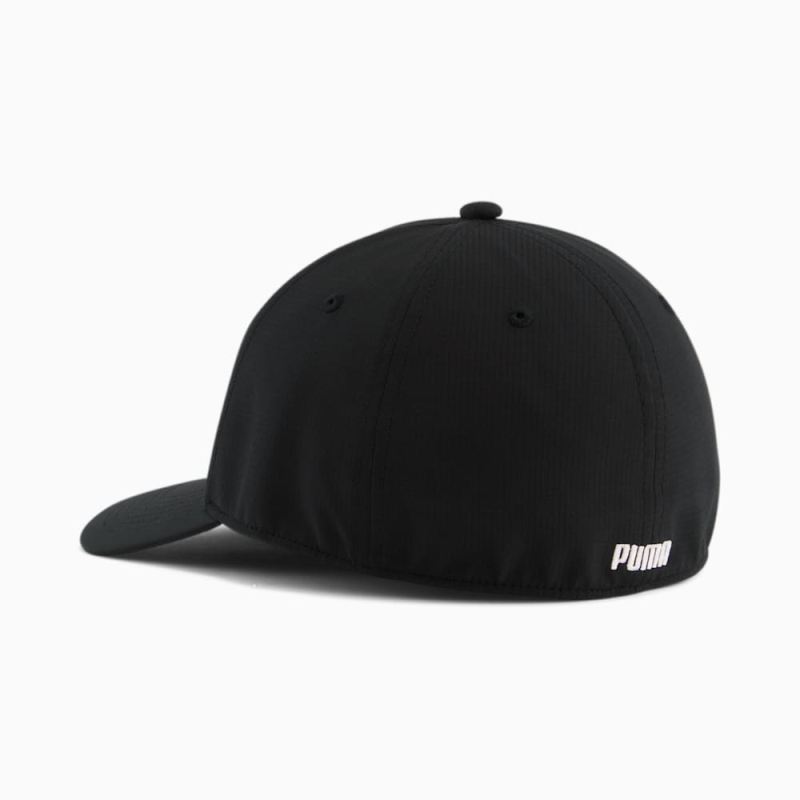 Puma | Men's Hemlock Stretch Fit Cap - BLACK