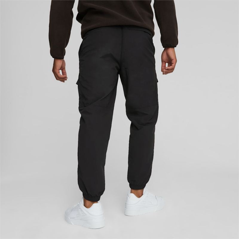 Puma | Men's CLASSICS UTILITY Cargo Pants - Black