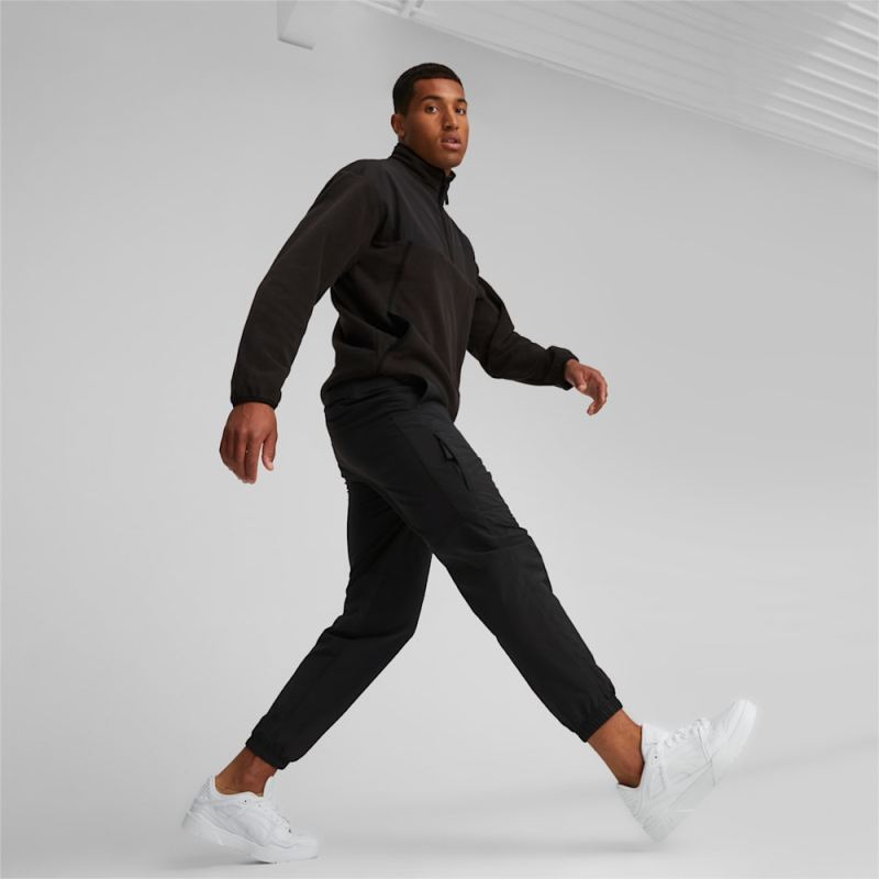 Puma | Men's CLASSICS UTILITY Cargo Pants - Black