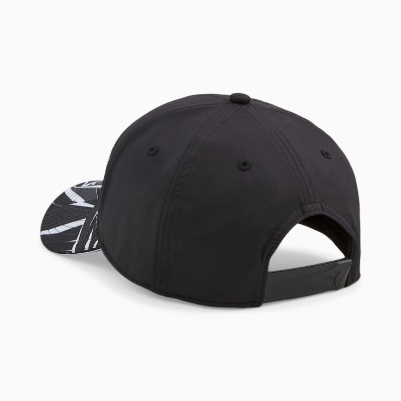 Puma | Women's Porsche Legacy Camo Cap - Black-AOP