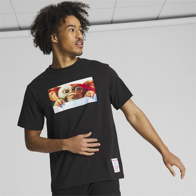 Puma | Men's HOOPS x GREMLINS Tee II - Black