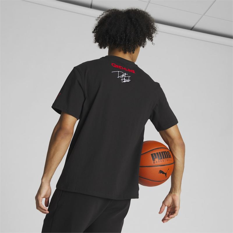 Puma | Men's HOOPS x GREMLINS Tee II - Black