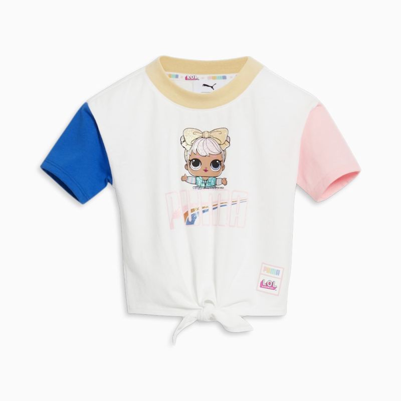 Puma | Girls Puma | Girls x L.O.L. SURPRISE! Dawn Toddlers Tee - WHITE