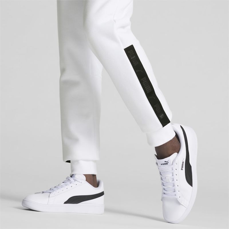 Puma | Men's Embossed Sweatpants - White