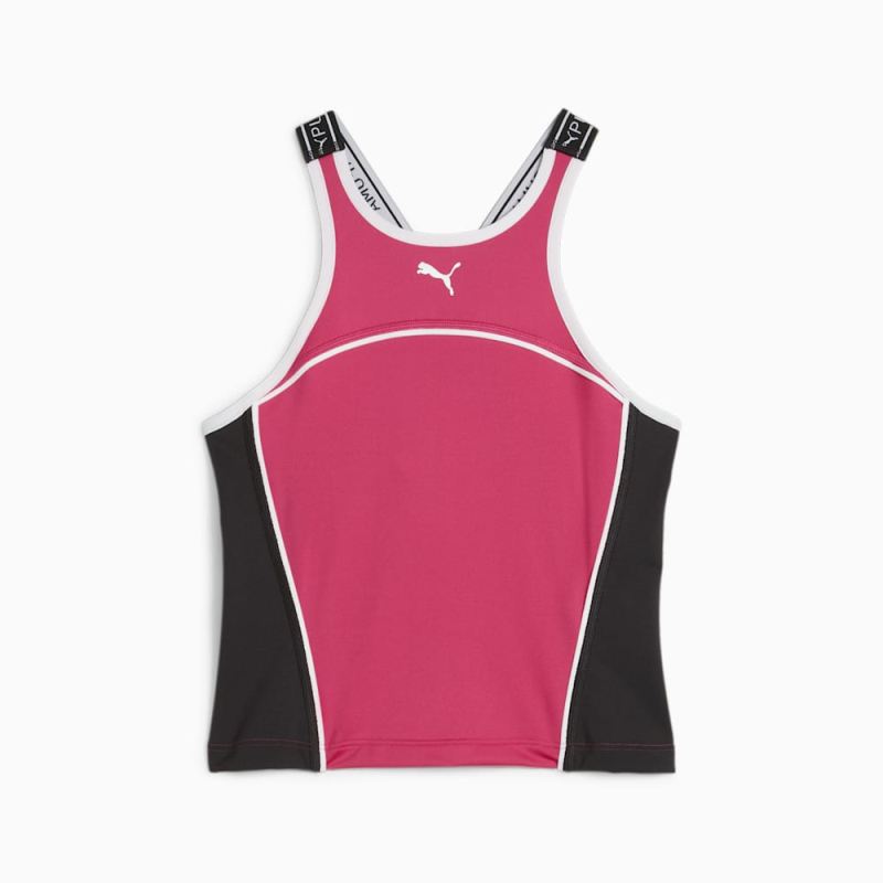 Puma | Women's FIT TRAIN STRONG Fitted Tank - Garnet Rose