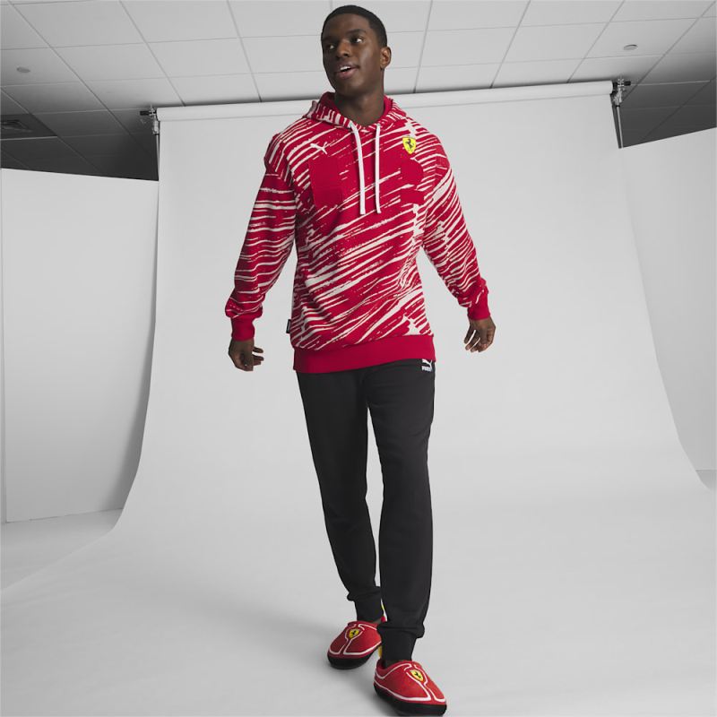 Puma | Men's SCUDERIA FERRARI x JOSHUA VIDES Hoodie - Rosso Corsa