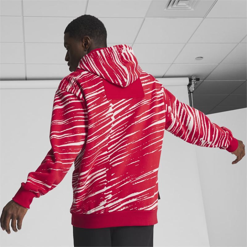 Puma | Men's SCUDERIA FERRARI x JOSHUA VIDES Hoodie - Rosso Corsa