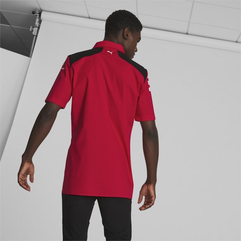 Puma | Men's Scuderia Ferrari Shirt - Rosso Corsa