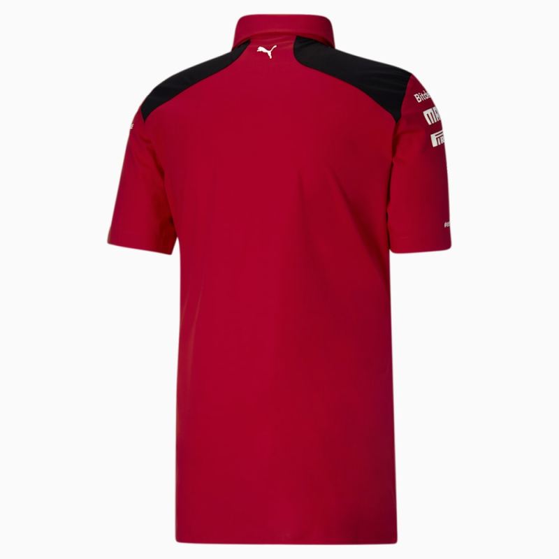 Puma | Men's Scuderia Ferrari Shirt - Rosso Corsa