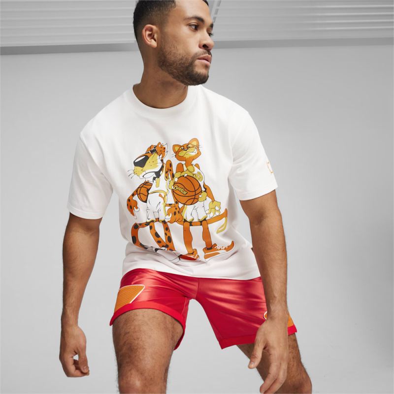 Puma | Men's HOOPS x CHEETOS Tee I - White