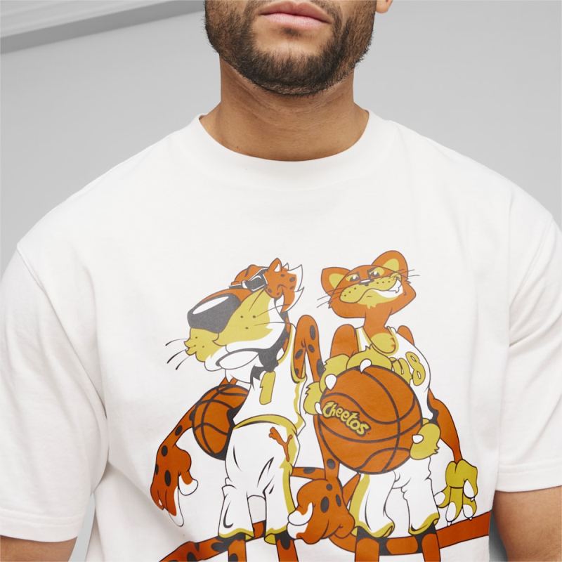 Puma | Men's HOOPS x CHEETOS Tee I - White