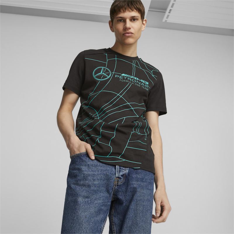 Puma | Men's Mercedes AMG-Petronas F1 &nbsp;Statement Motorsport Tee - Black