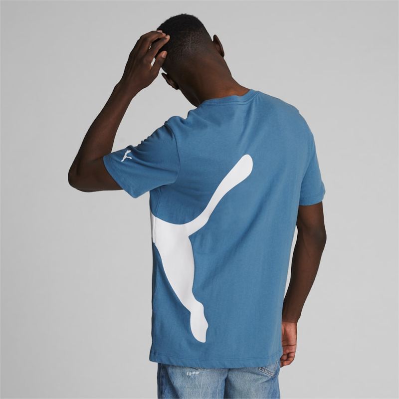 Puma | Men's Oversized Logo Tee - Deep Dive