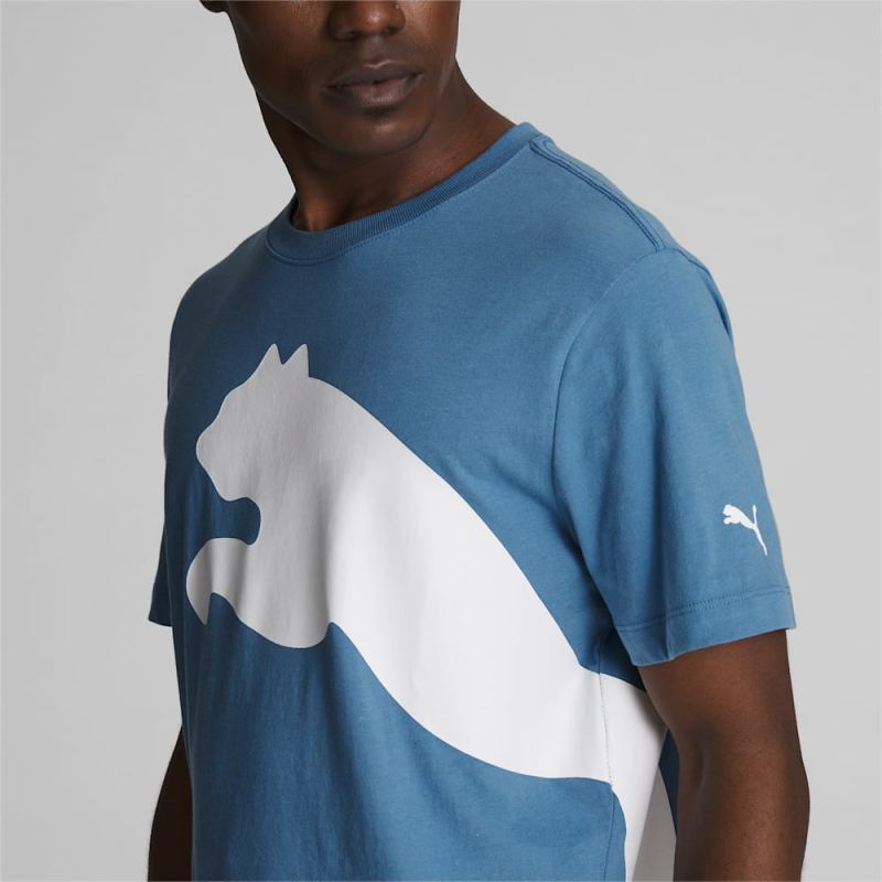 Puma | Men's Oversized Logo Tee - Deep Dive