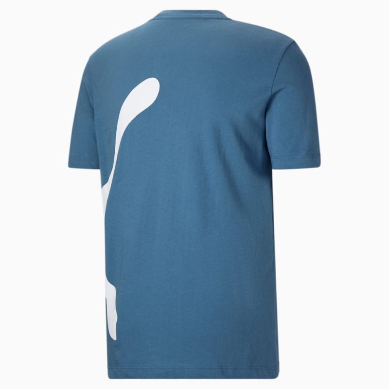 Puma | Men's Oversized Logo Tee - Deep Dive