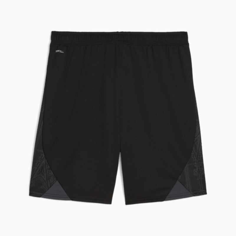 Puma | Men's AC MILAN x PLEASURES Football Shorts - Black-Asphalt