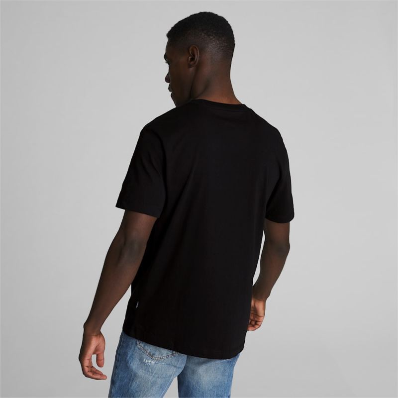 Puma | Men's Maze Graphic Tee - Black