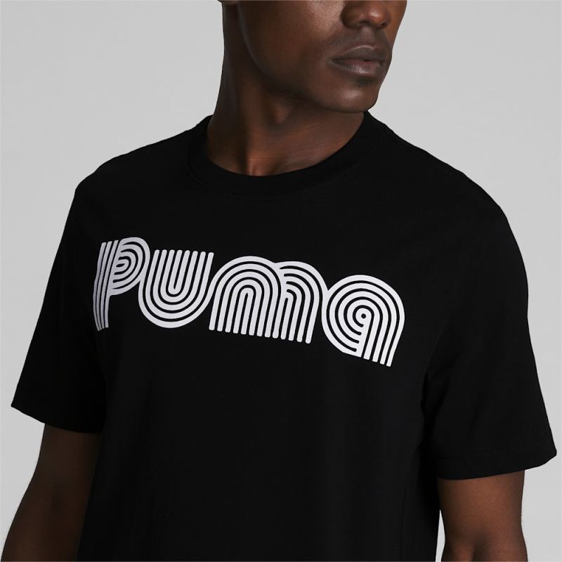 Puma | Men's Maze Graphic Tee - Black