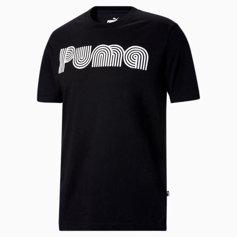 Puma | Men's Maze Graphic Tee - Black