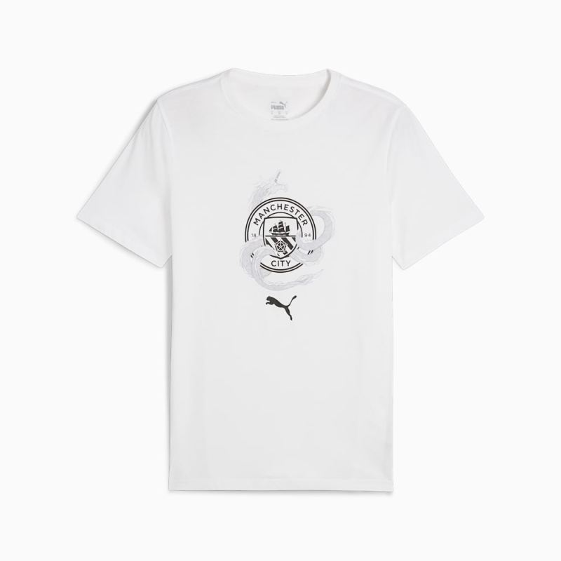 Puma | Men's Manchester City Year of the Dragon Tee - White