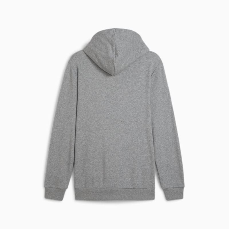 Puma | Men's ESS+ LOGO LAB Hoodie - Medium Gray Heather