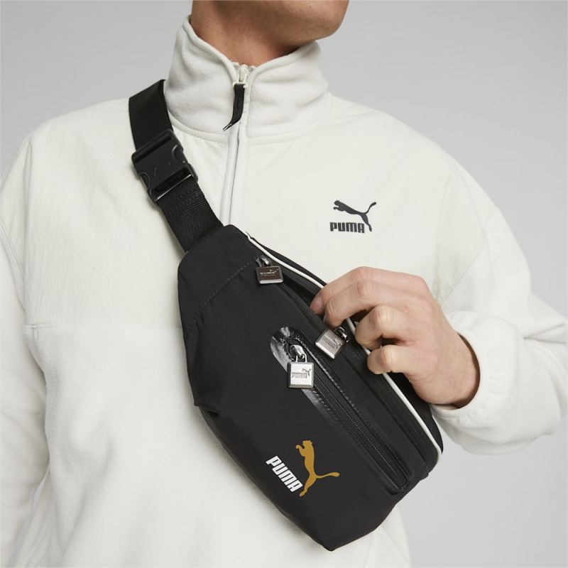 Puma | Men's Forward History Waist Bag - Black