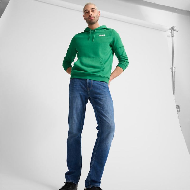 Puma | Men's Essentials Hoodie - Archive Green