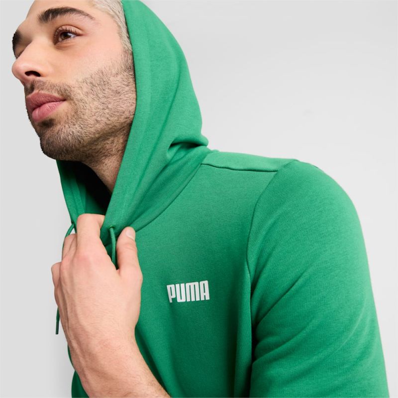 Puma | Men's Essentials Hoodie - Archive Green