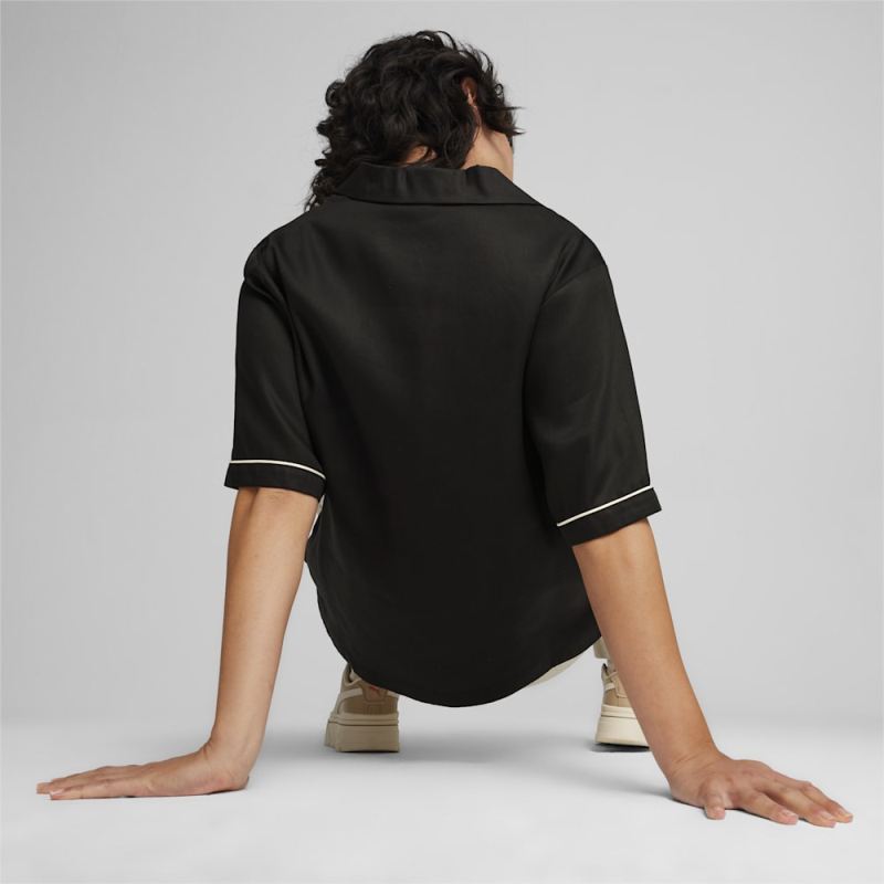 Puma | Women's INFUSE Woven Shirt - Black