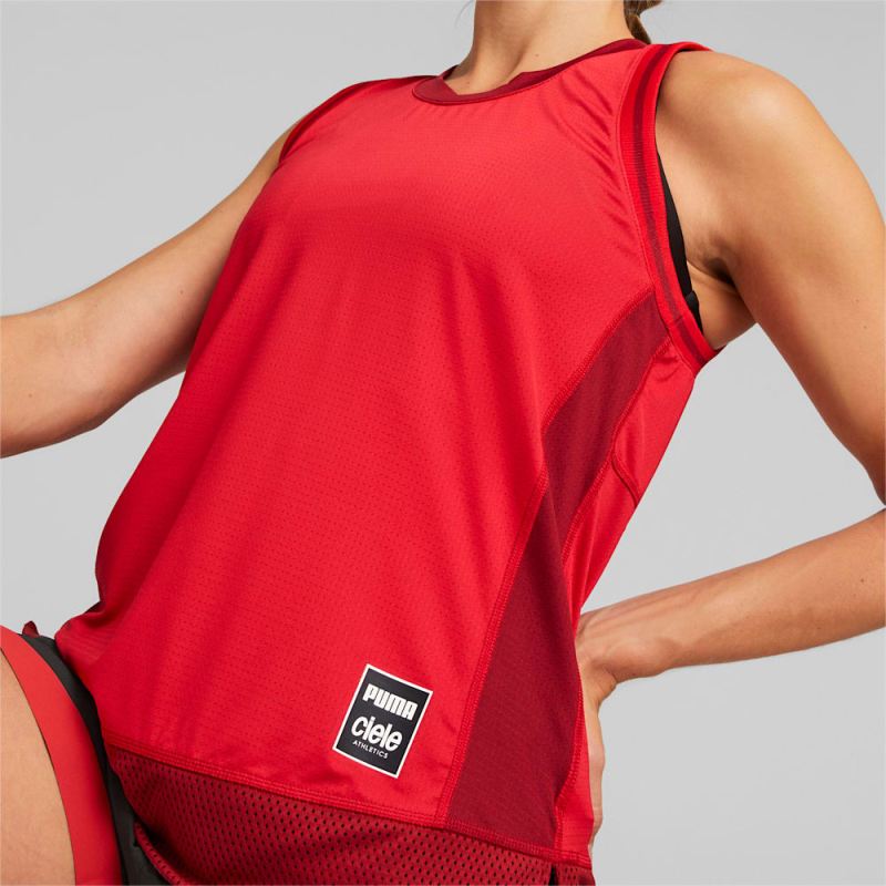 Puma | Women's x CIELE Running Tank Top - Vibrant Red-Intense Red