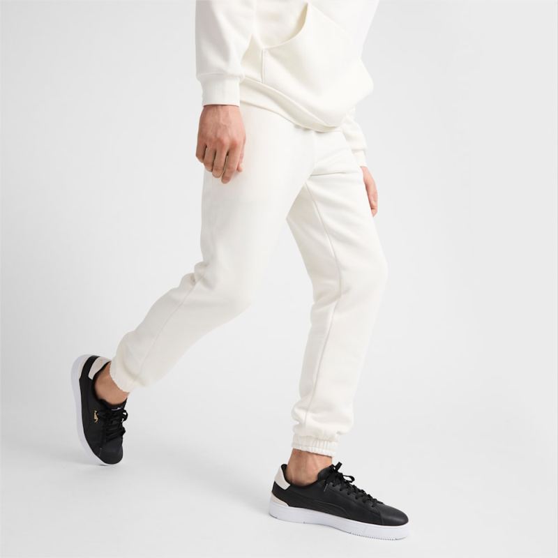 Puma | Men's Essentials Elevated Sweatpants - Warm White