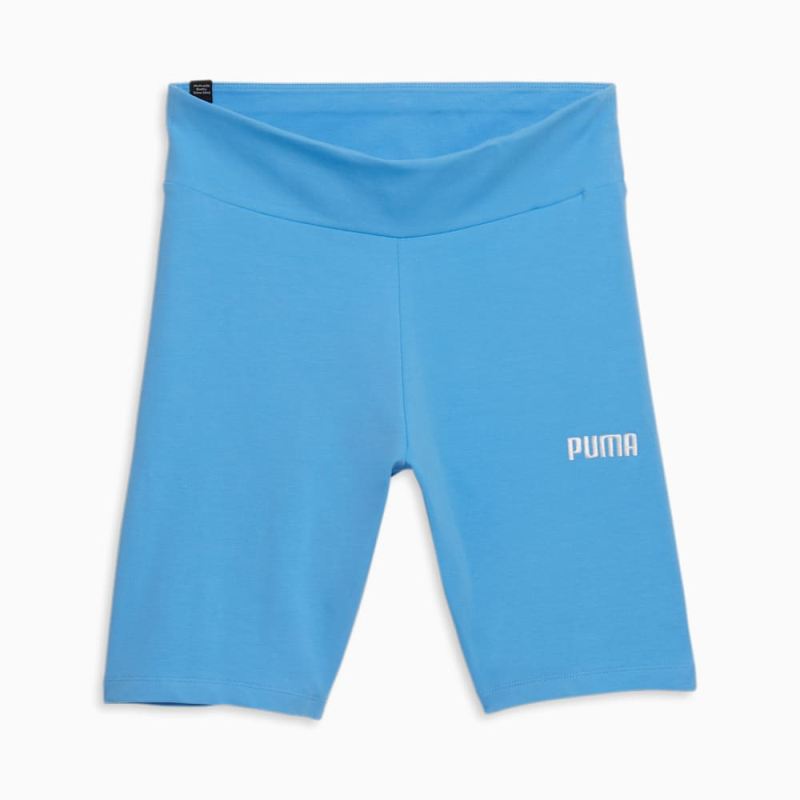 Puma | Women's Logo Short Tights - Bonnie Blue