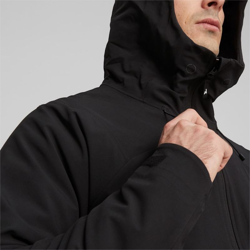 Puma | Men's SEASONS Softshell Running Jacket - Black