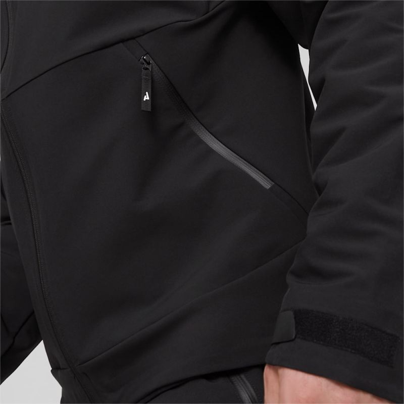 Puma | Men's SEASONS Softshell Running Jacket - Black