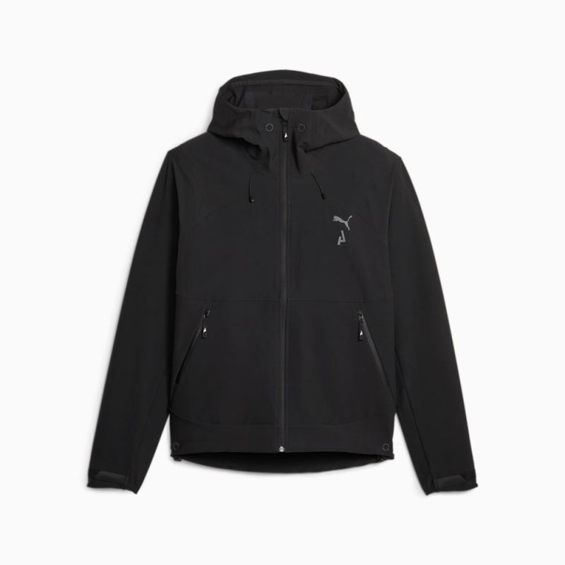 Puma | Men's SEASONS Softshell Running Jacket - Black