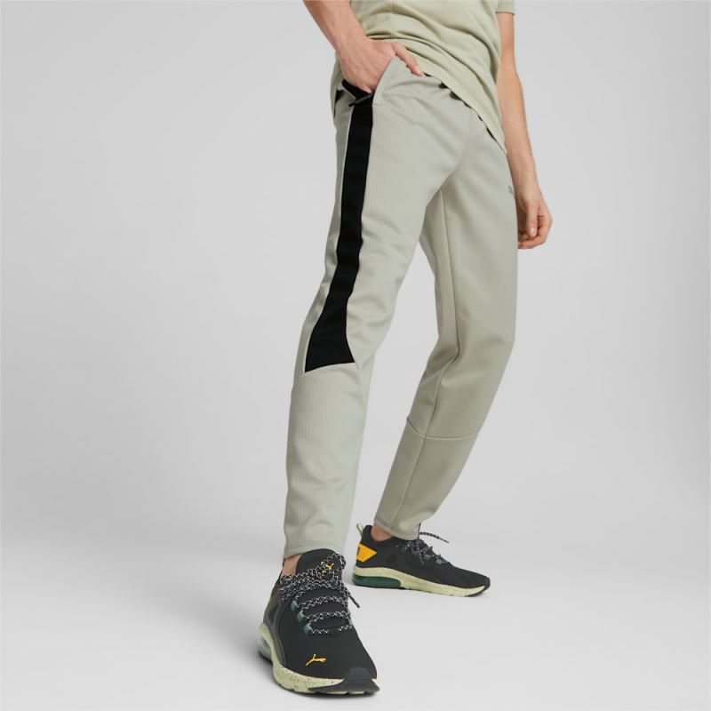 Puma | Men's Evostripe Warm Pants - Pebble Gray