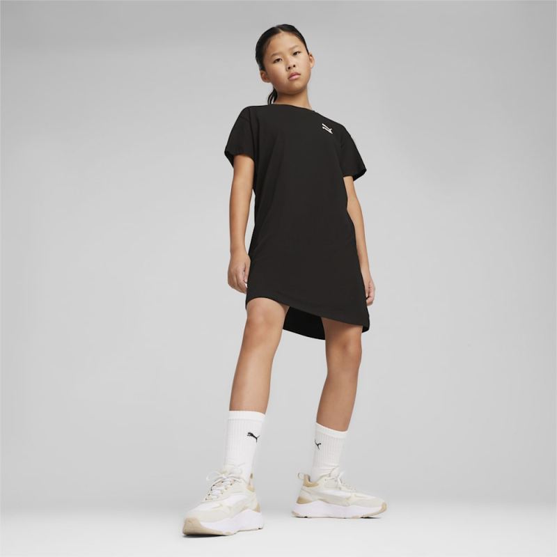 Puma | Girls BETTER CLASSICS Big Kids Girls Tee Dress - Black