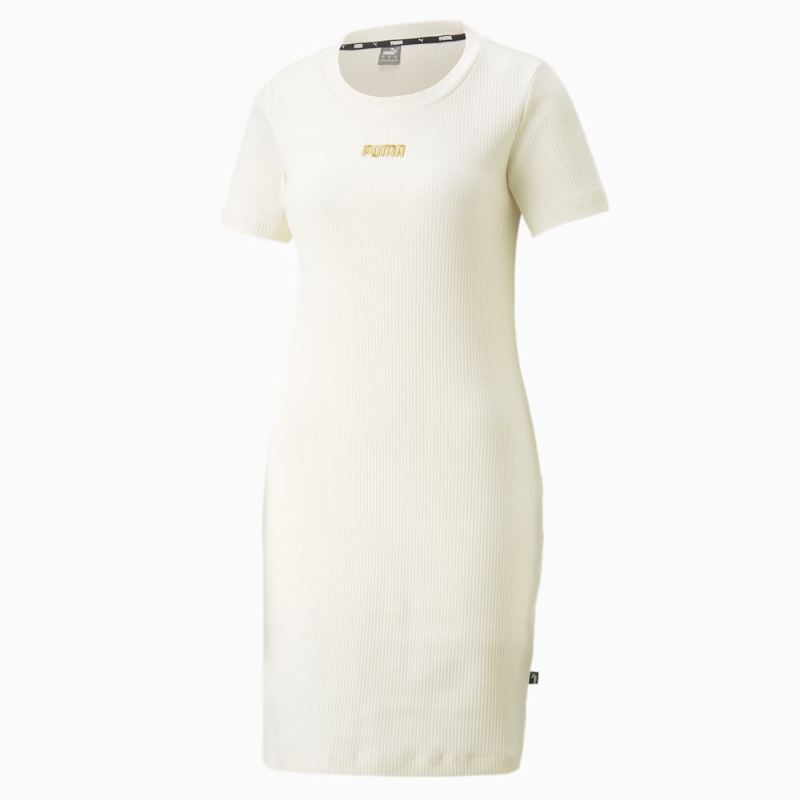 Puma | Women's Short Sleeve Dress - Eggnog