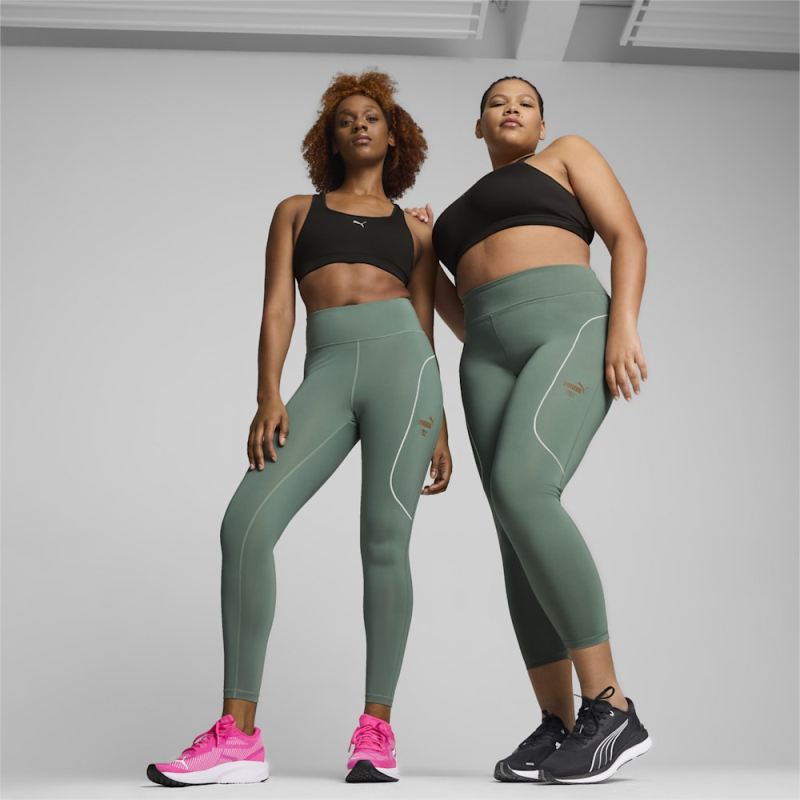 Puma | Women's x First Mile Running Tights - Eucalyptus