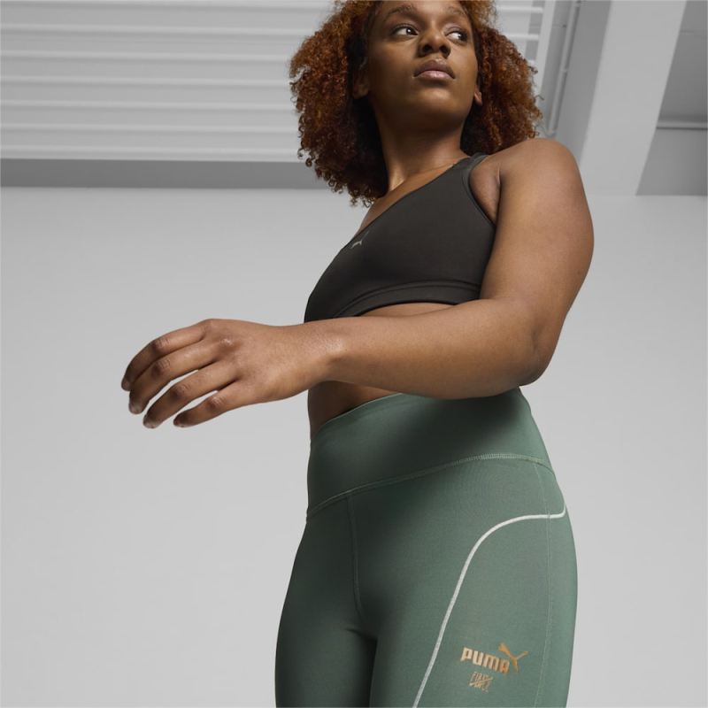 Puma | Women's x First Mile Running Tights - Eucalyptus