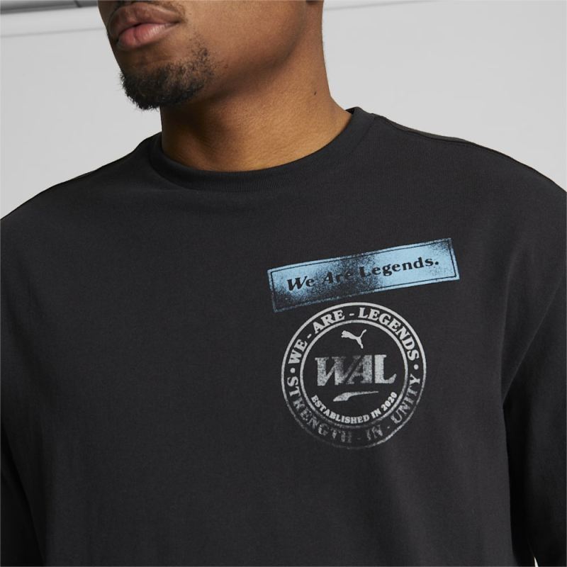 Puma | Men's We Are Legends WRK.WR Long Sleeve Tee - Black