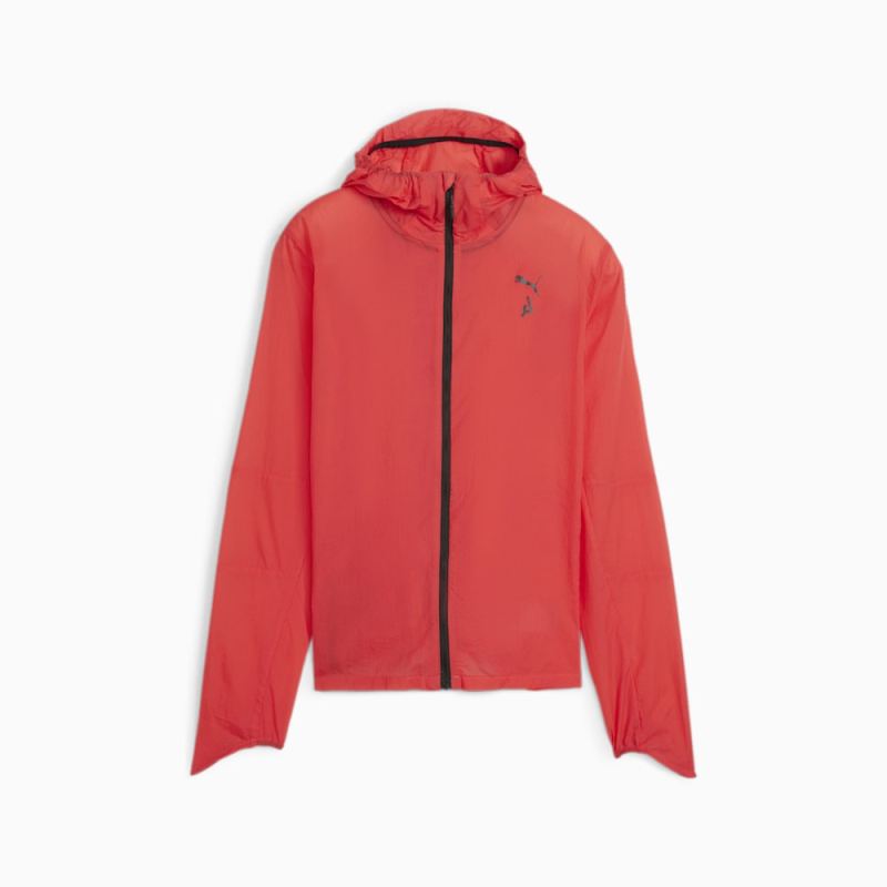 Puma | Women's SEASONS Ultra Trail Jacket - Active Red