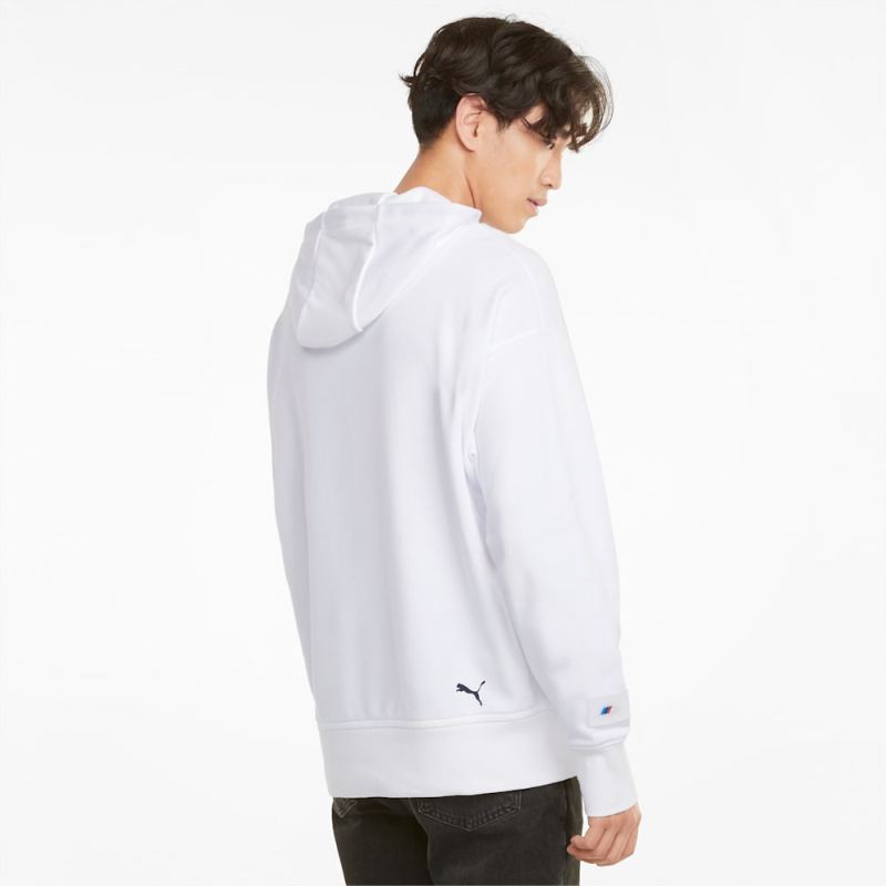 Puma | Men's BMW M Motorsport Street Hoodie - White