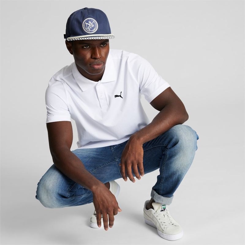 Puma | Men's x RHUIGI Flat Brim Cap - Inky Blue