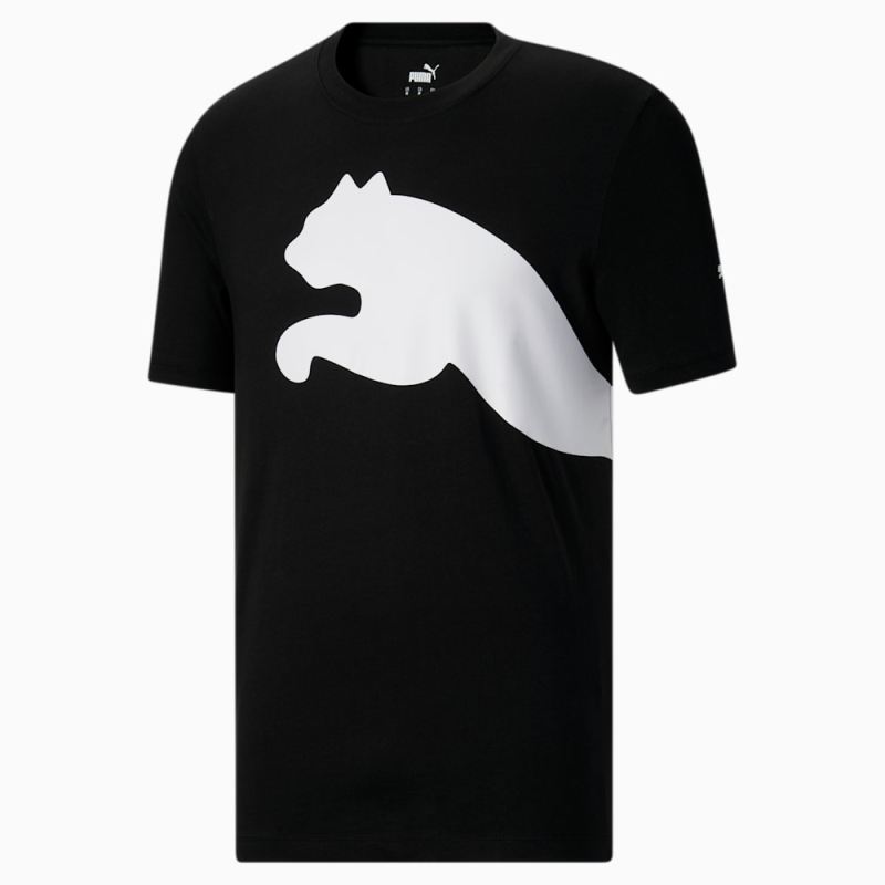 Puma | Men's Oversized Logo Tee - Black