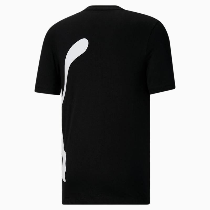 Puma | Men's Oversized Logo Tee - Black