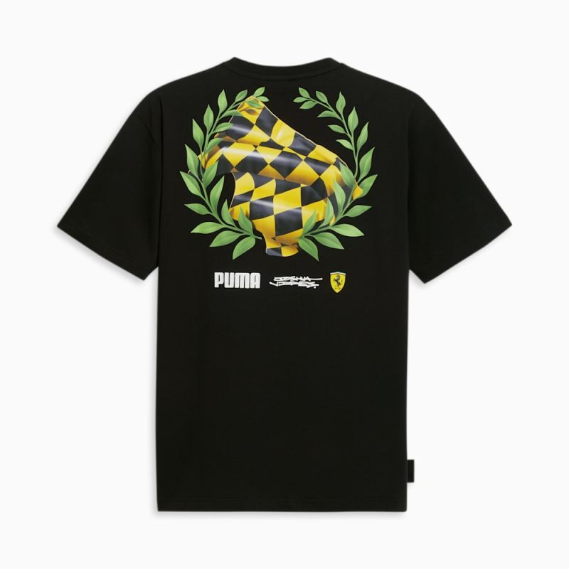 Puma | Men's SCUDERIA FERRARI x JOSHUA VIDES Tee - Black