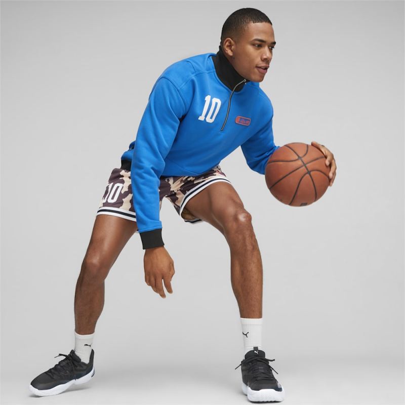 Puma | Men's Clyde's Closet Basketball Pullover - Racing Blue