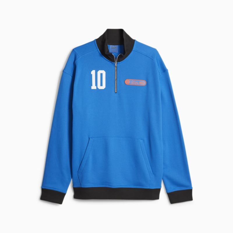 Puma | Men's Clyde's Closet Basketball Pullover - Racing Blue